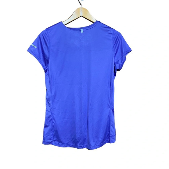 Nike‎ Running Dri Fit Purple Shirt Size Large - Picture 2 of 7
